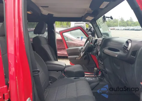 2012 Jeep Wrangler Unlimited Sport z USA, uszkodzony, nr VIN 1C4BJWDG0CL141332